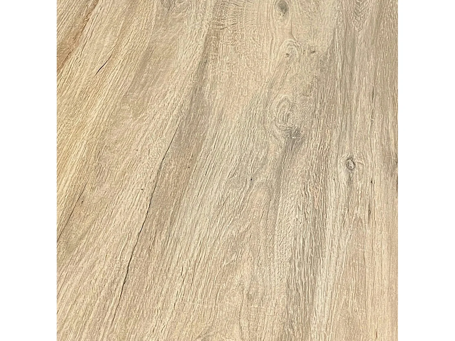 Table haute bistrot en céramique aspect bois D 90 cm LOMBARDIE