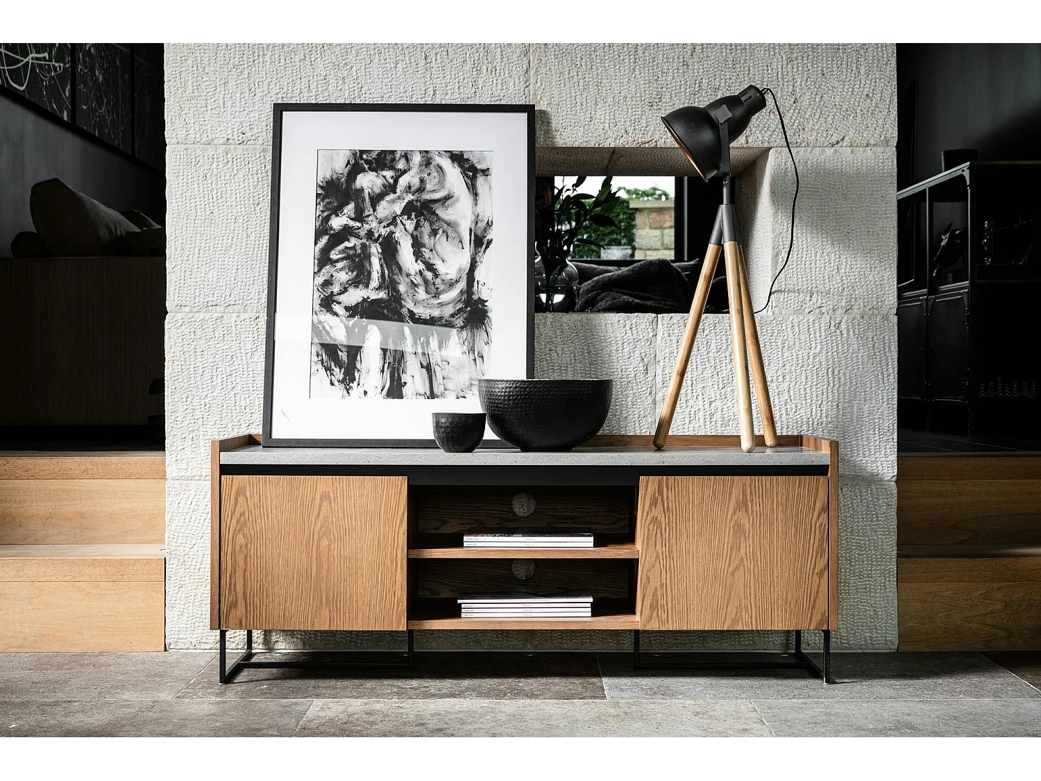 Meuble TV design KINGSTON