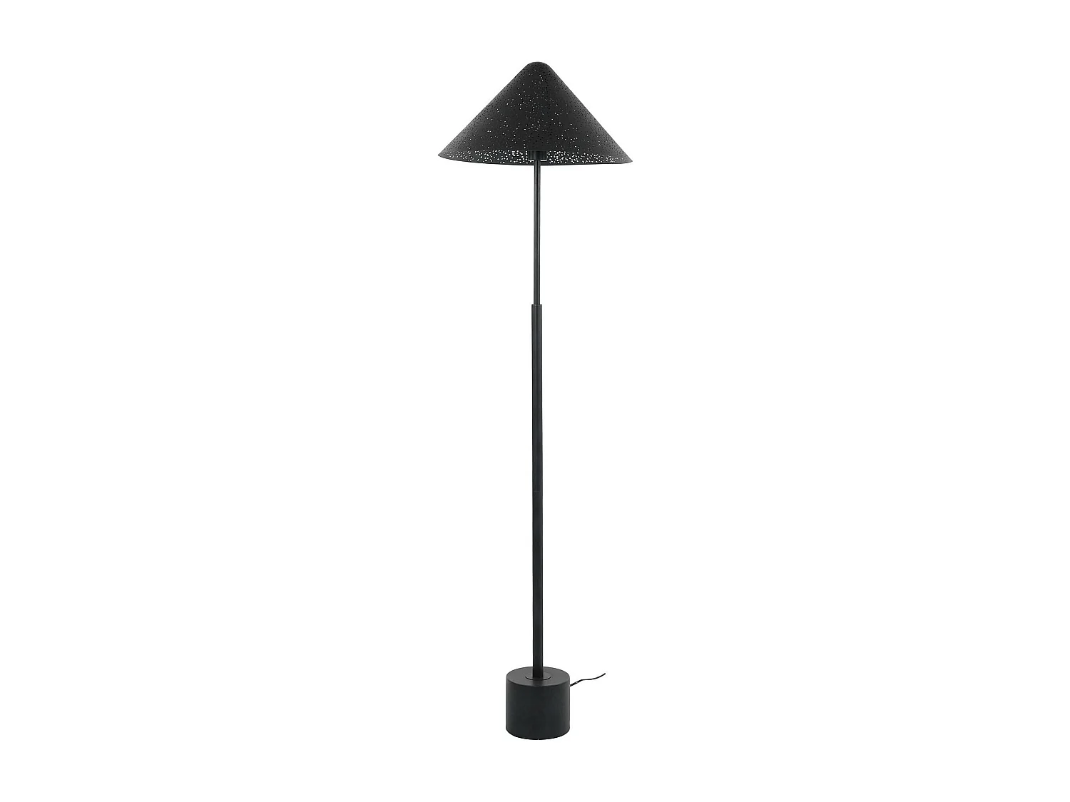 Lampadaire avec abat-jour effet étoilé RALF