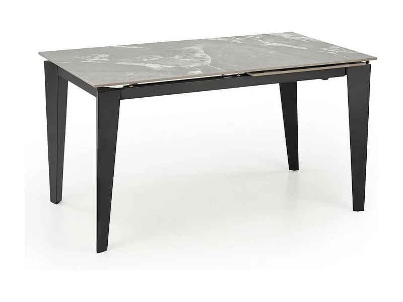 Tavolo da pranzo allungabile 140-200 cm in marmo grigio stile Ricardo