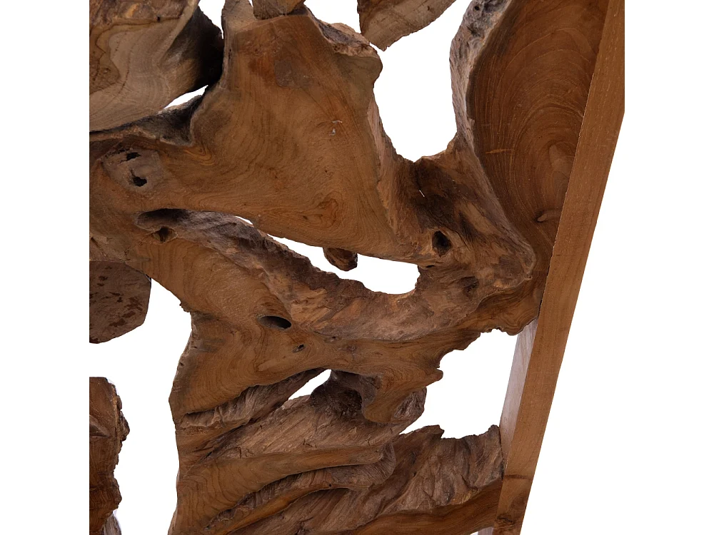 Décoration murale en teck