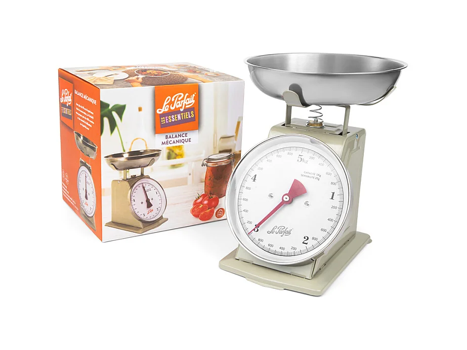 Balance mécanique grise 5 kg