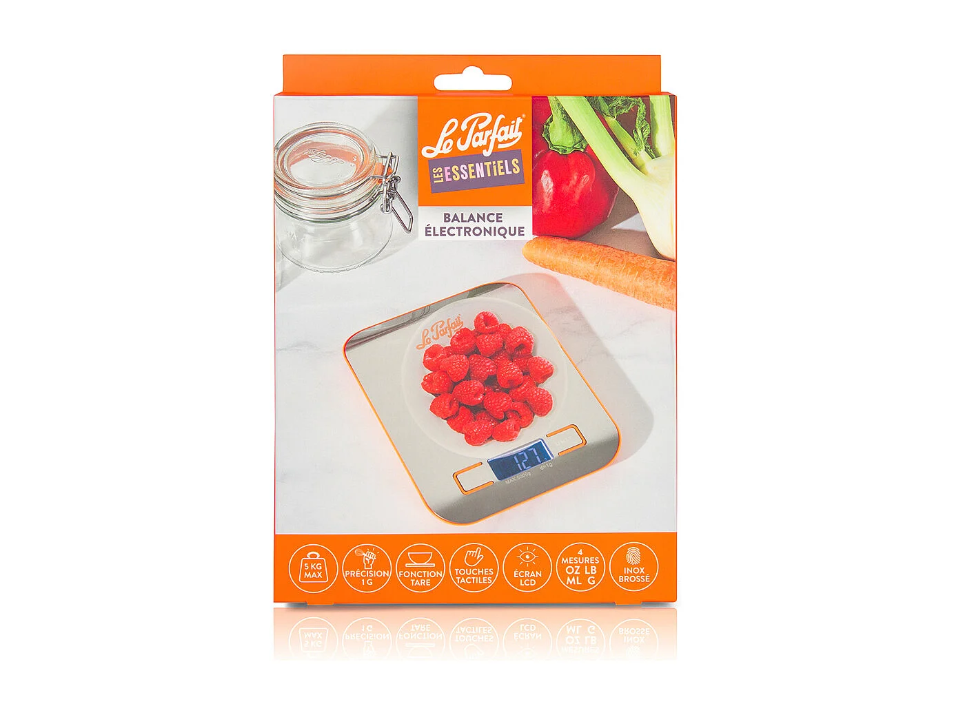 Balance électronique inox 5 kg