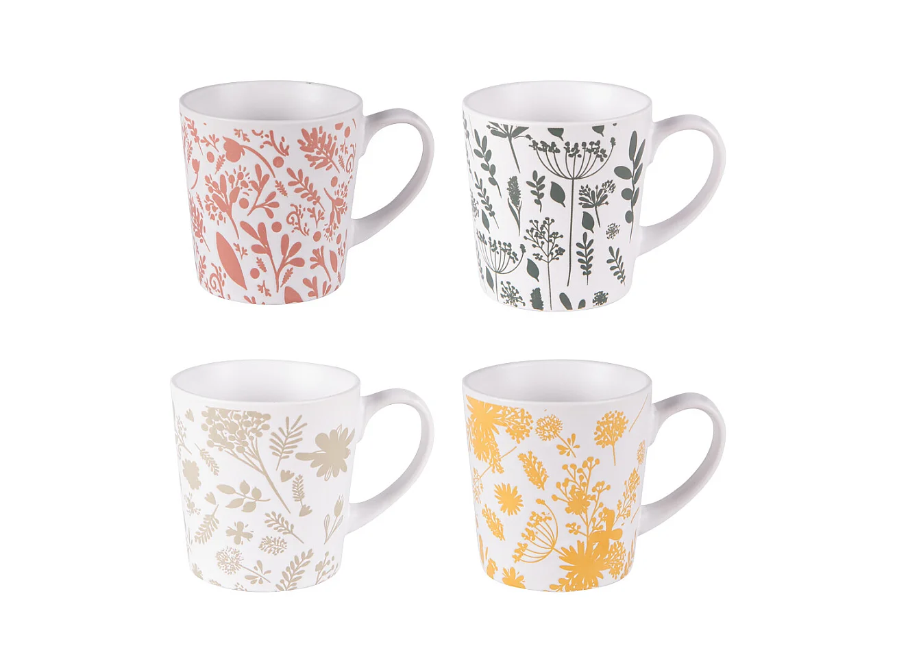 Coffret de 4 mugs Galehia 34 cl
