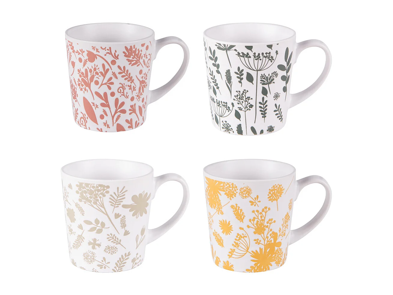 Coffret de 4 mugs Galehia 34 cl