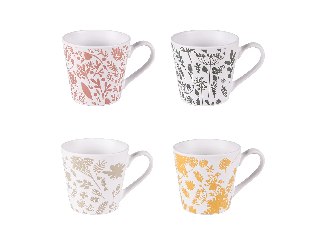 Coffret de 4 tasses Galehia 18 cl