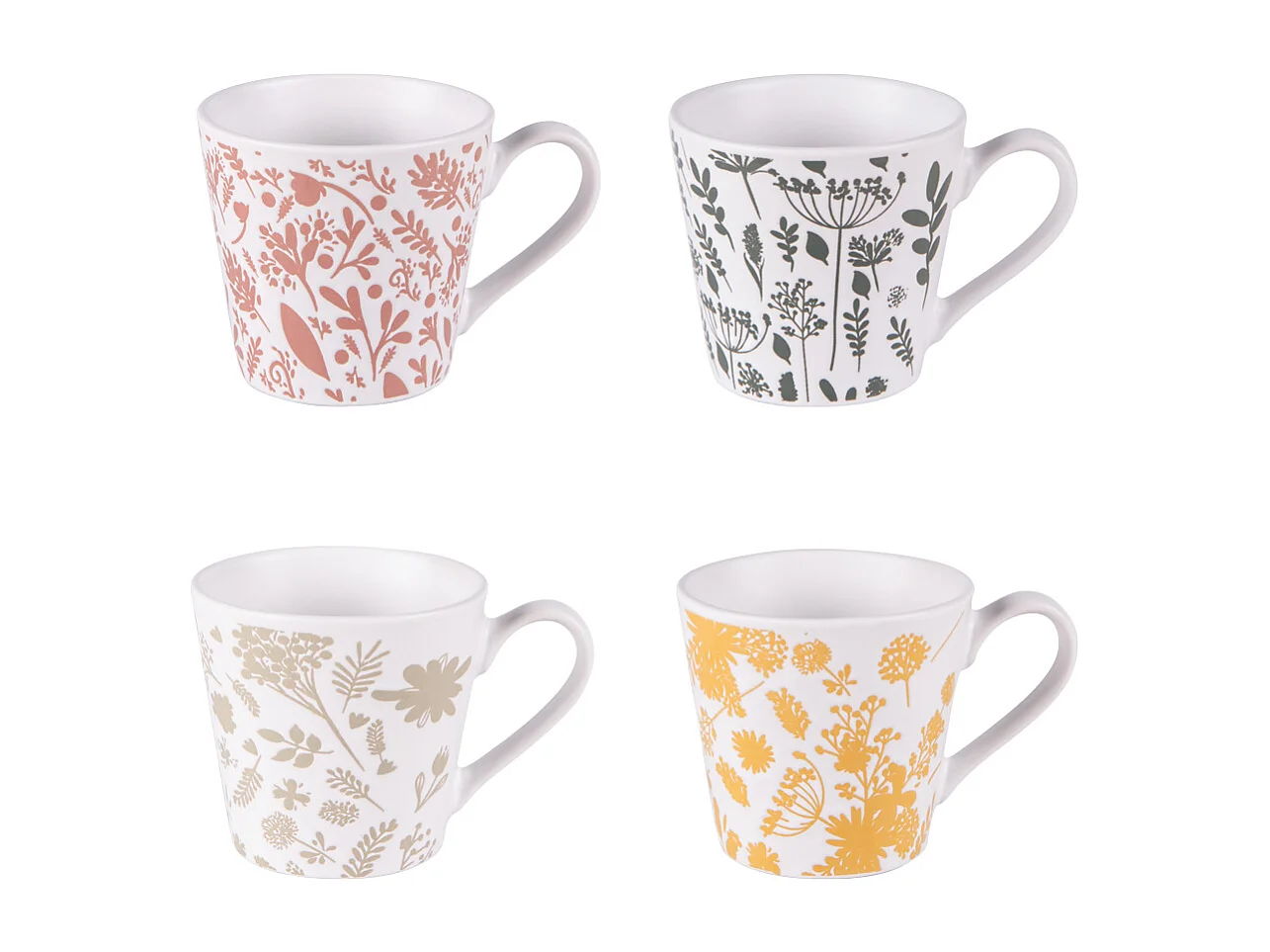 Coffret de 4 tasses Galehia 18 cl