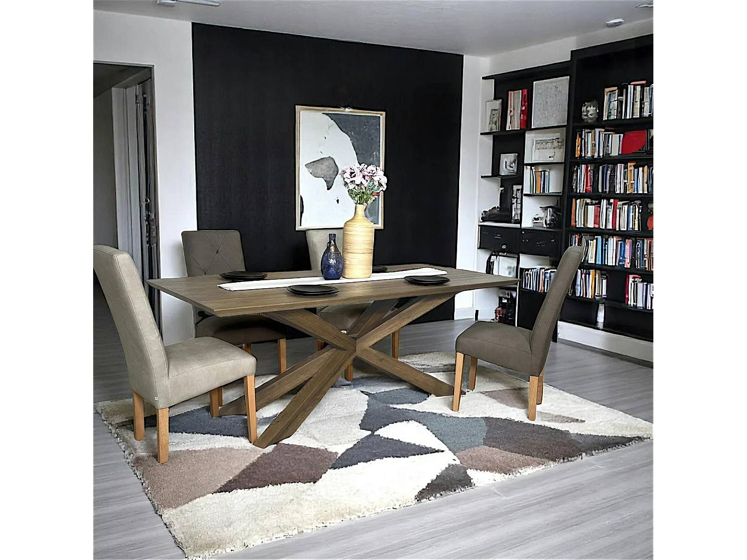 Table mikado en chêne 180 cm MANHATTAN