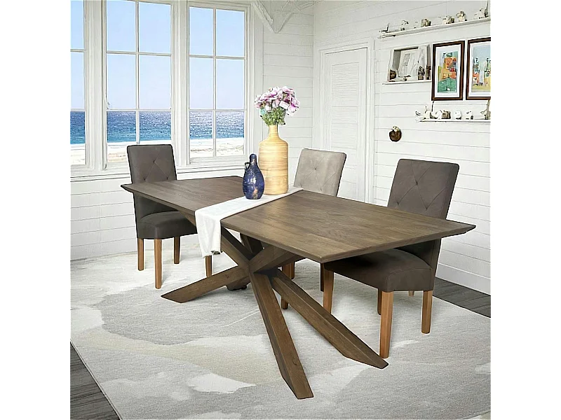 Table mikado en chêne 180 cm MANHATTAN