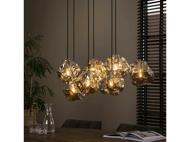 Suspension moderne 7 lampes NIAGARA