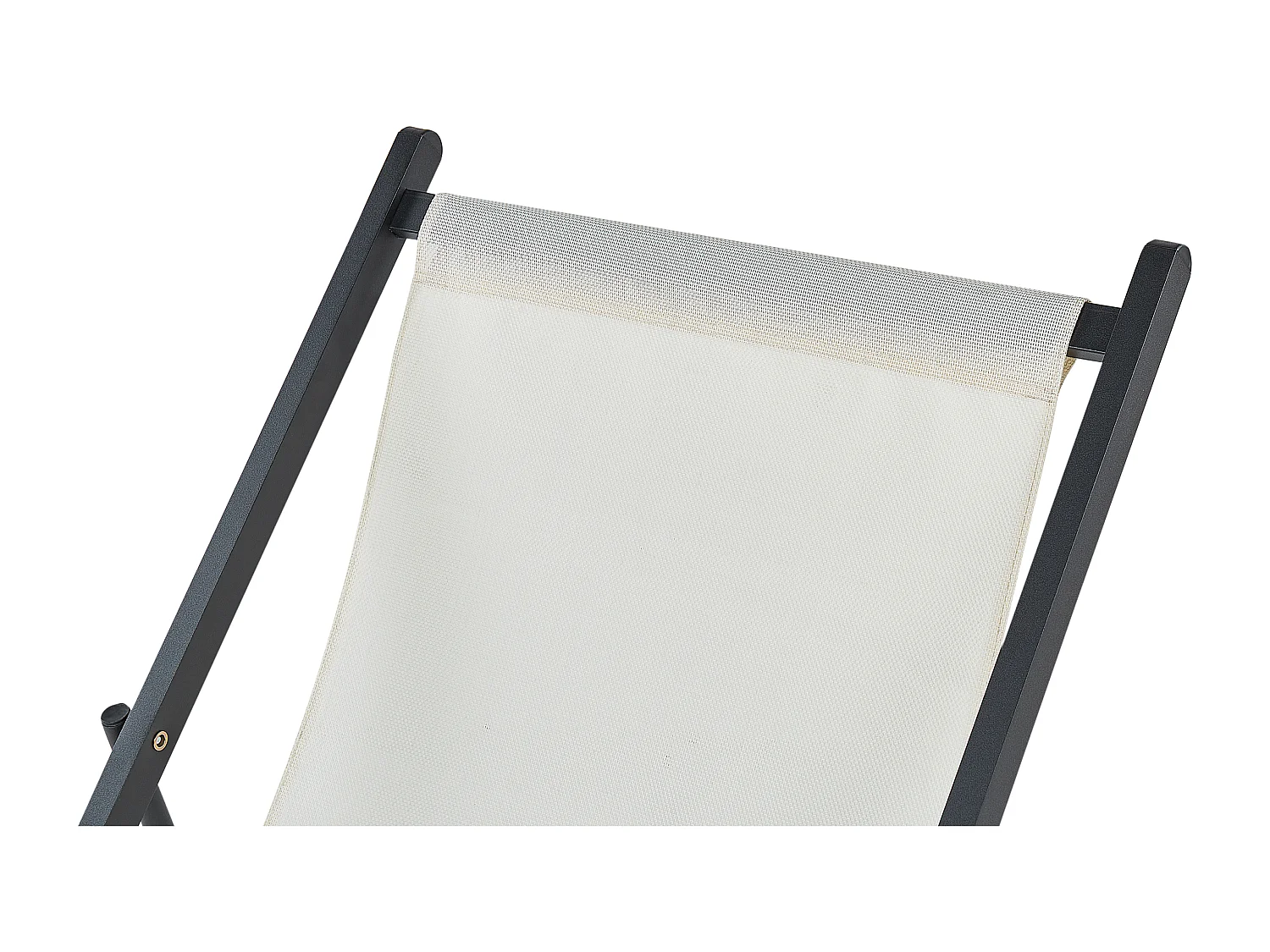 Chilienne pliante LOCRI II Métal Beige clair