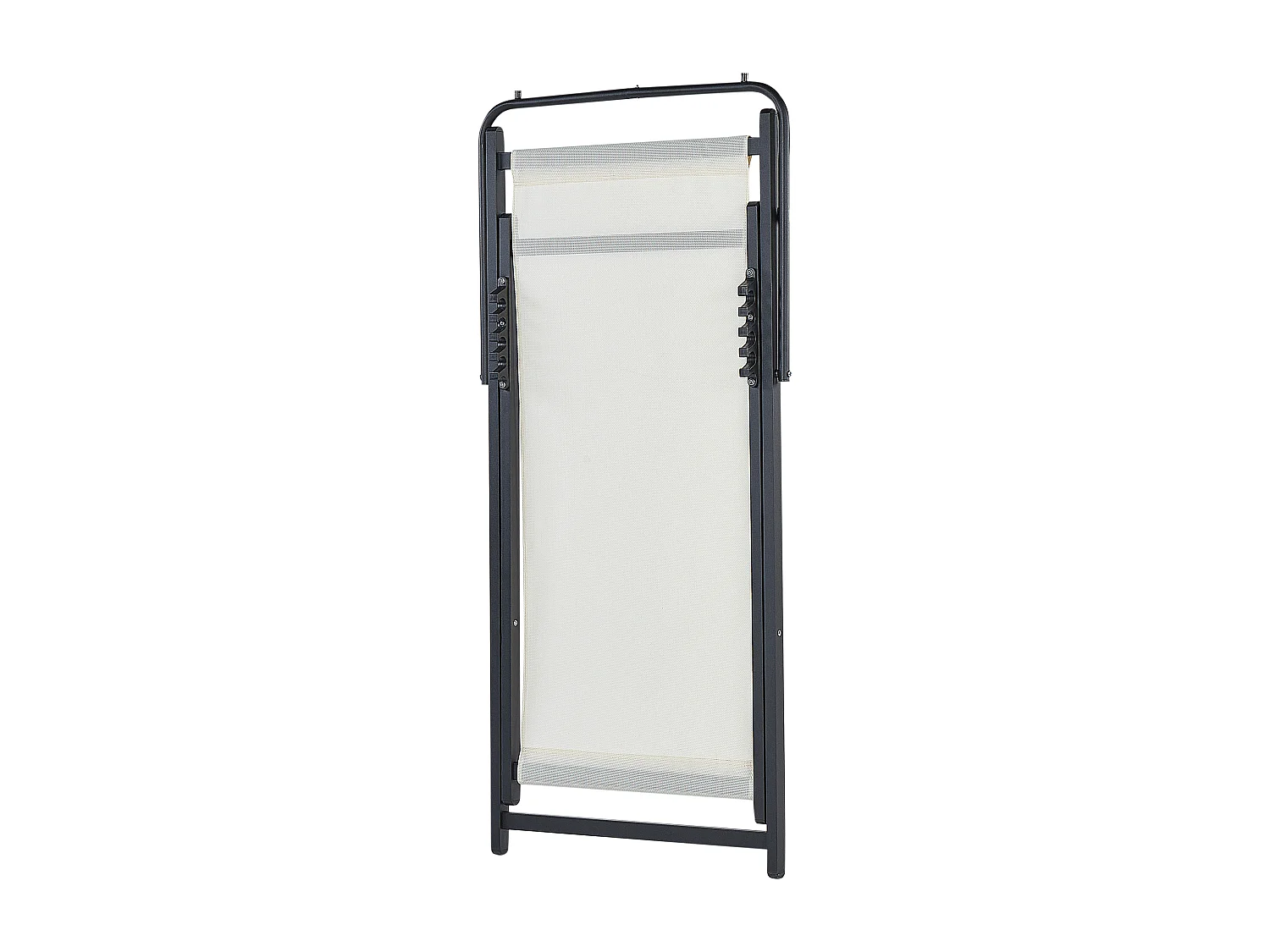 Chilienne pliante LOCRI II Métal Beige clair