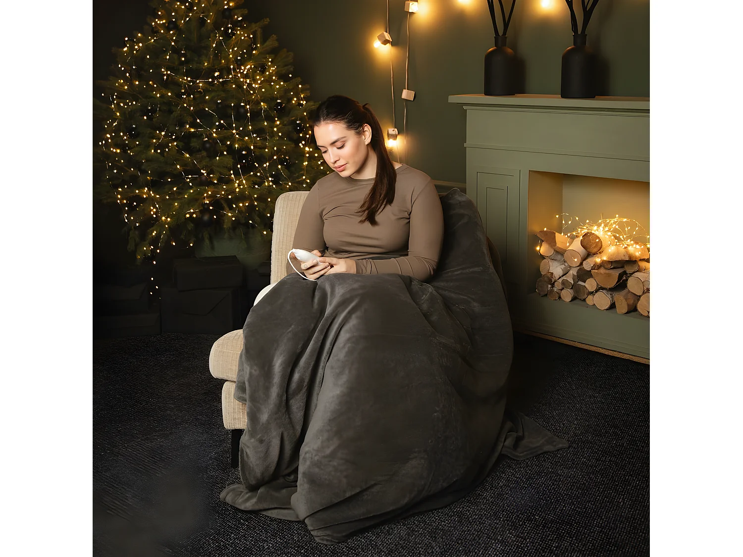 Couverture chauffante électrique