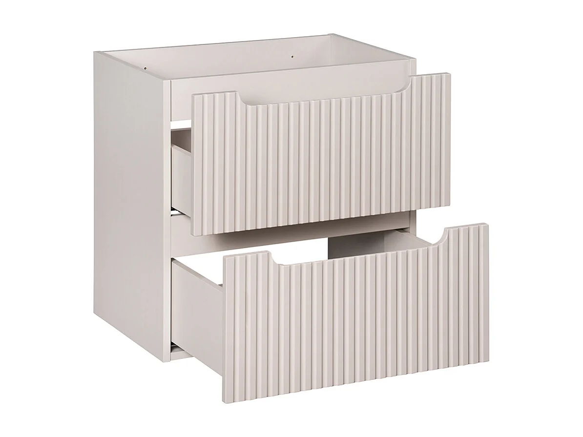 Mobile bagno con lavabo Riva cachemire 60cm