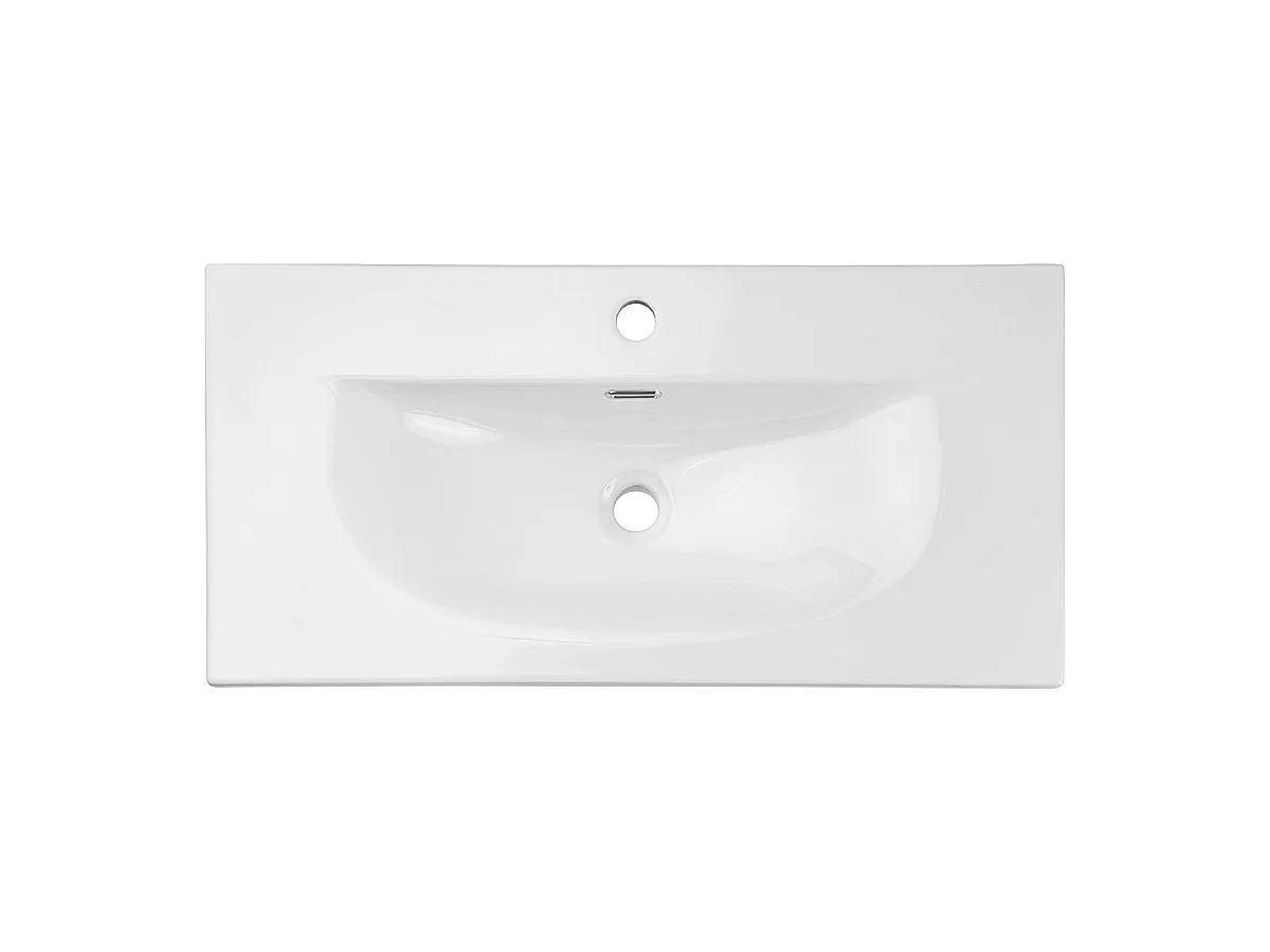 Mobile lavabo singolo 80cm 2 cassetti Riva Cachemire