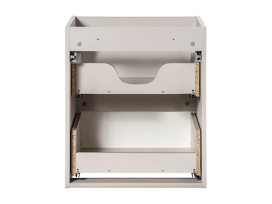 Mobile bagno con lavabo Riva cachemire 50cm