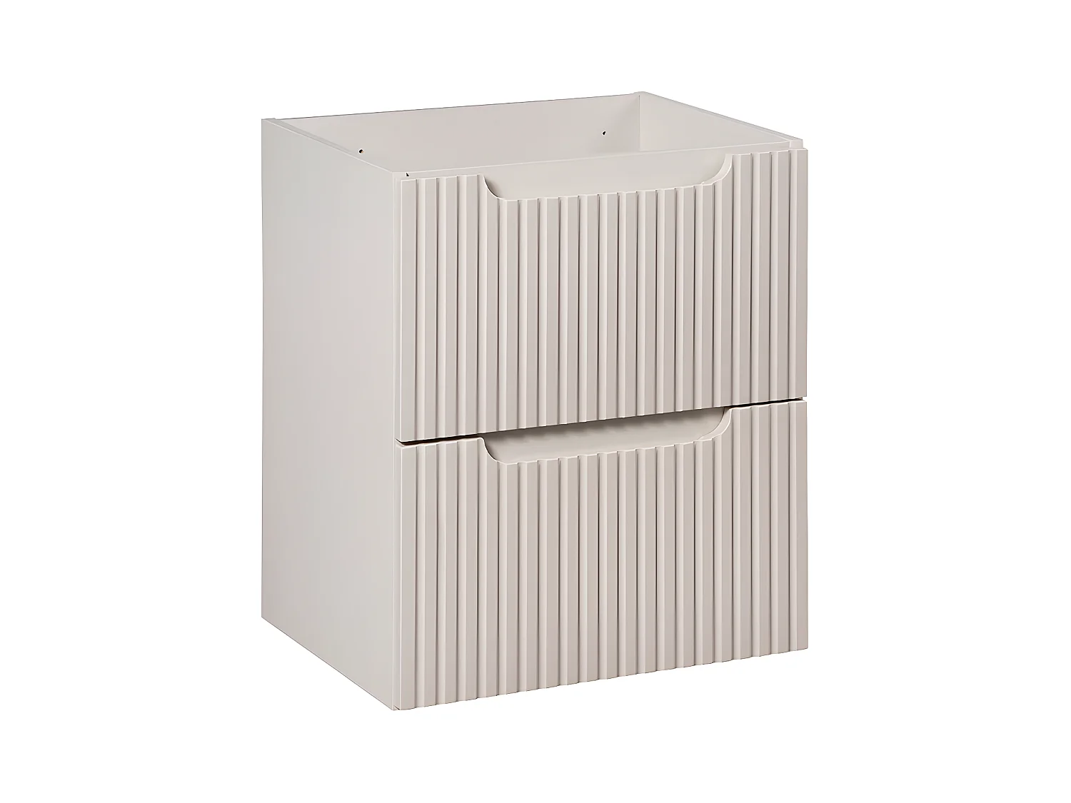 Onderbouw wastafel 50cm 2 laden Riva Cachemire