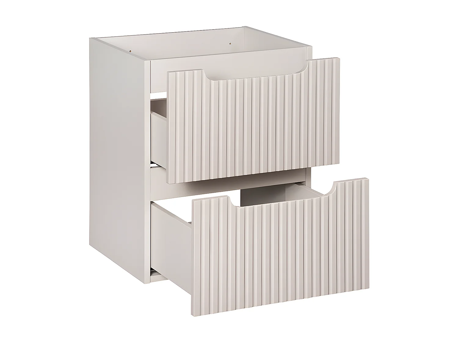 Mobile bagno senza lavabo Riva cachemire 50cm