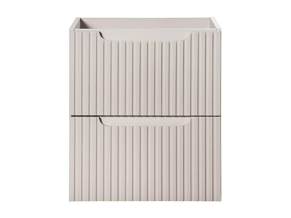 Onderbouw wastafel 50cm 2 laden Riva Cachemire