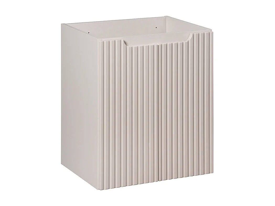 Wastafelonderkast 50cm 2 deuren Riva Kasjmier