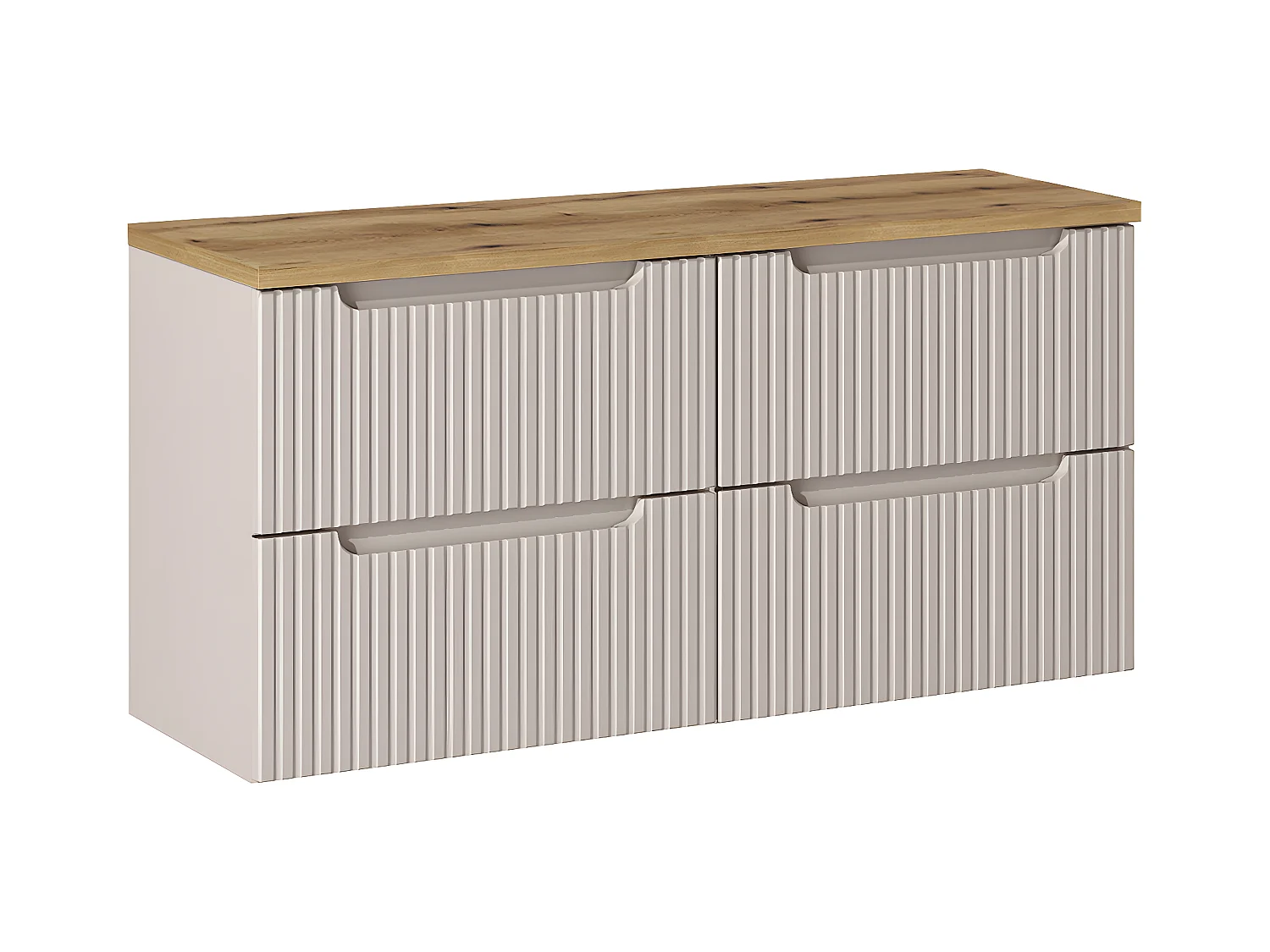 Mobile bagno senza lavabo Riva cachemire 120cm