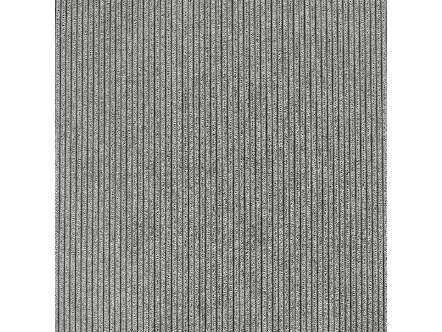 Canapé d'angle convertible en velours côtelé gris clair - IDA - 3 places. fauteuil d'angle réversible coffre rangement lit modulable