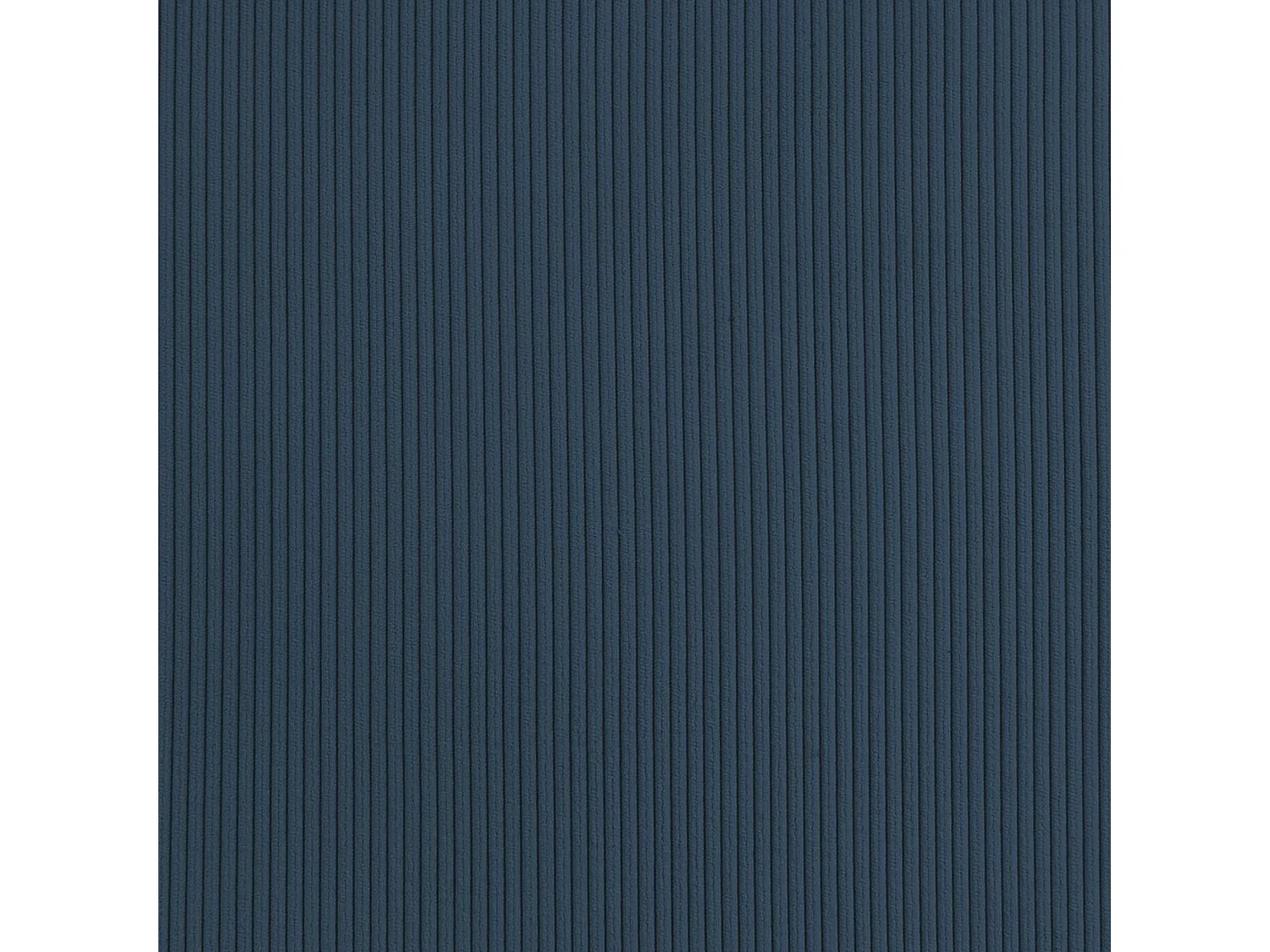 Canapé d'angle convertible en velours côtelé bleu - IDA - 3 places. fauteuil d'angle réversible coffre rangement lit modulable