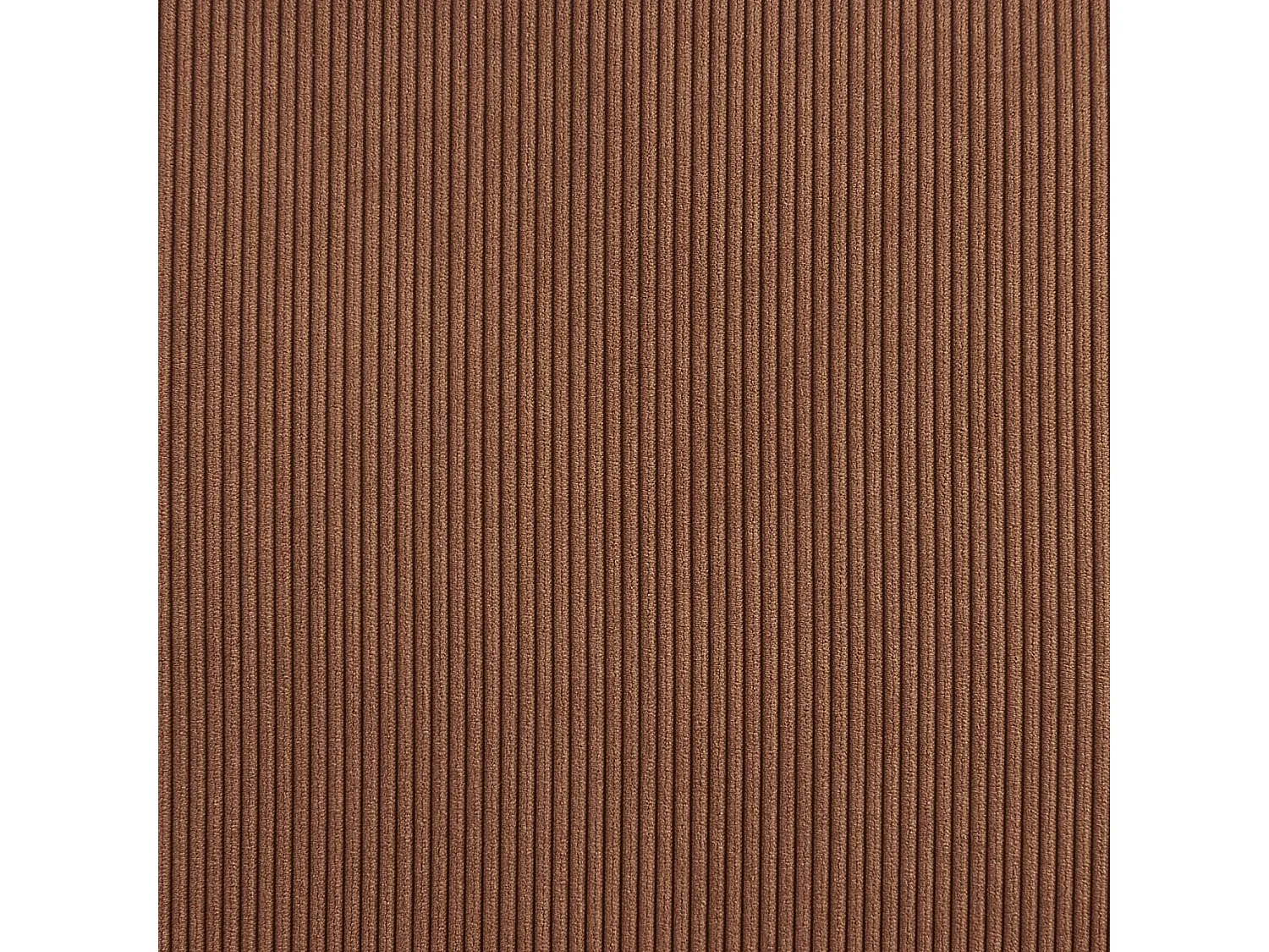 Canapé d'angle convertible en velours côtelé rouille - IDA - 3 places. fauteuil d'angle réversible coffre rangement lit modulable