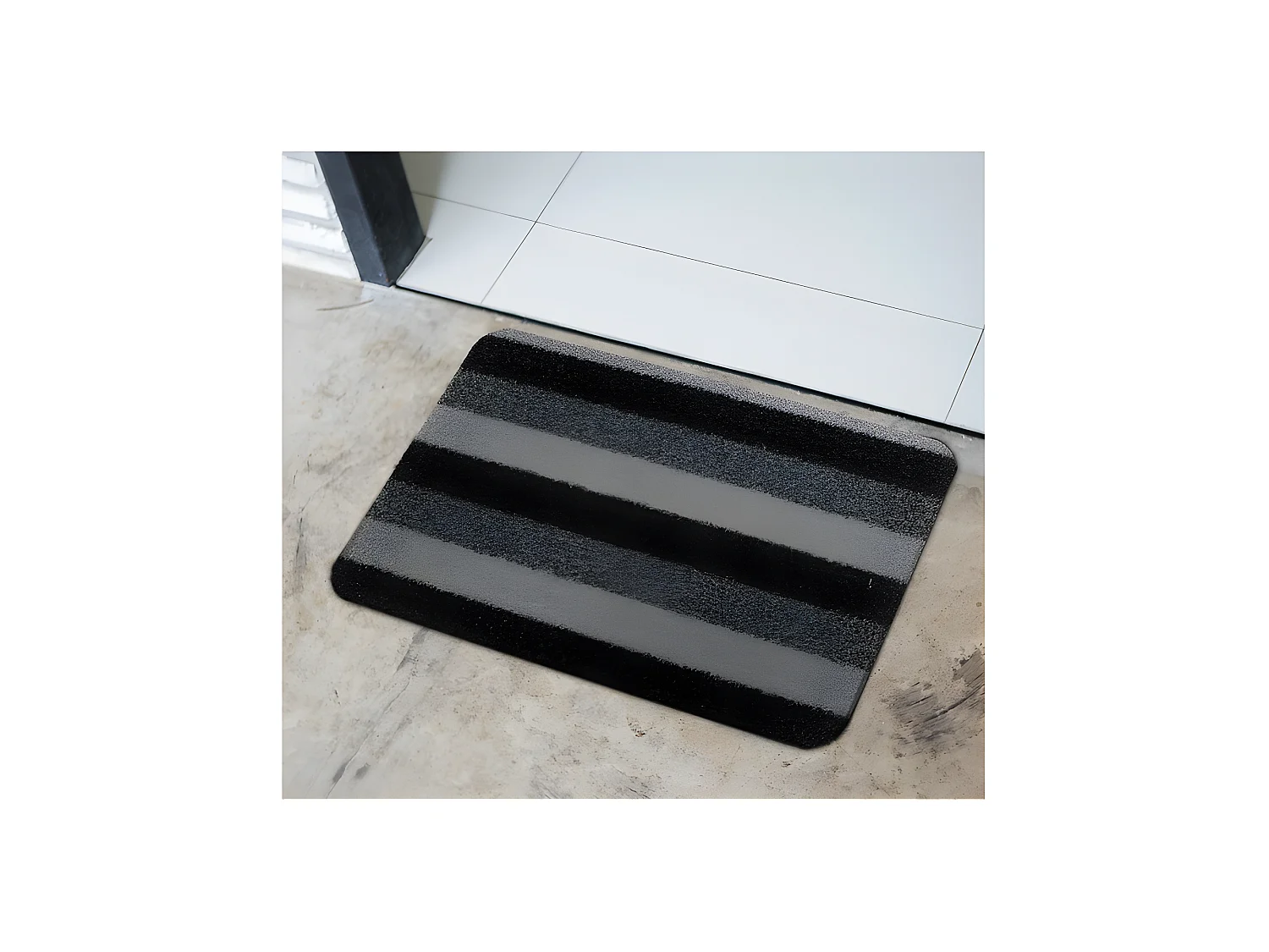 Tapis d'Entrée "Marena" 45x75cm Gris