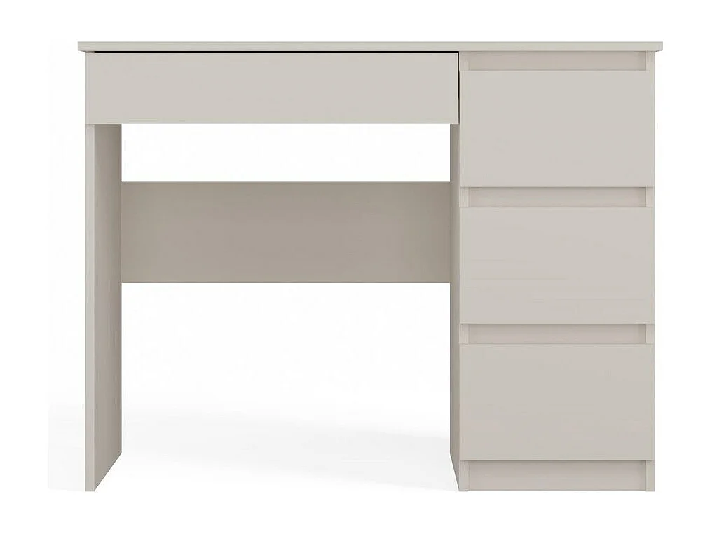 MESO - Bureau droit style moderne bureau/chambre - 98x51x76 cm - 4 tiroirs