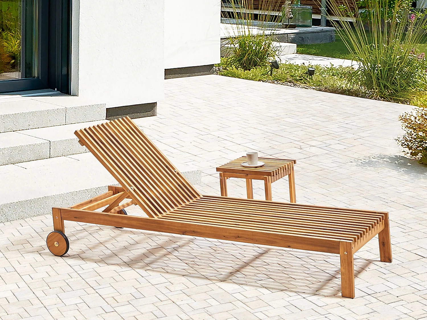 Tumbona Madera Madera clara BELLANO