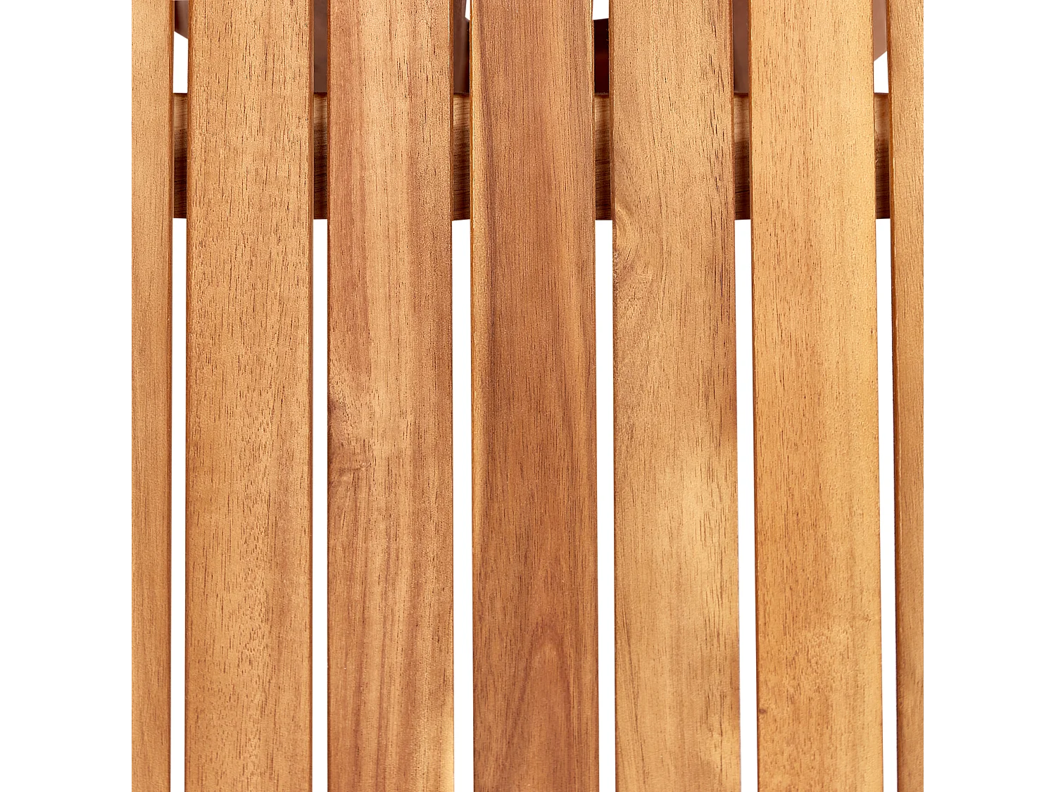 Table de salle à manger de jardin AGELLO 120 cm 120 cm Acacia Marron