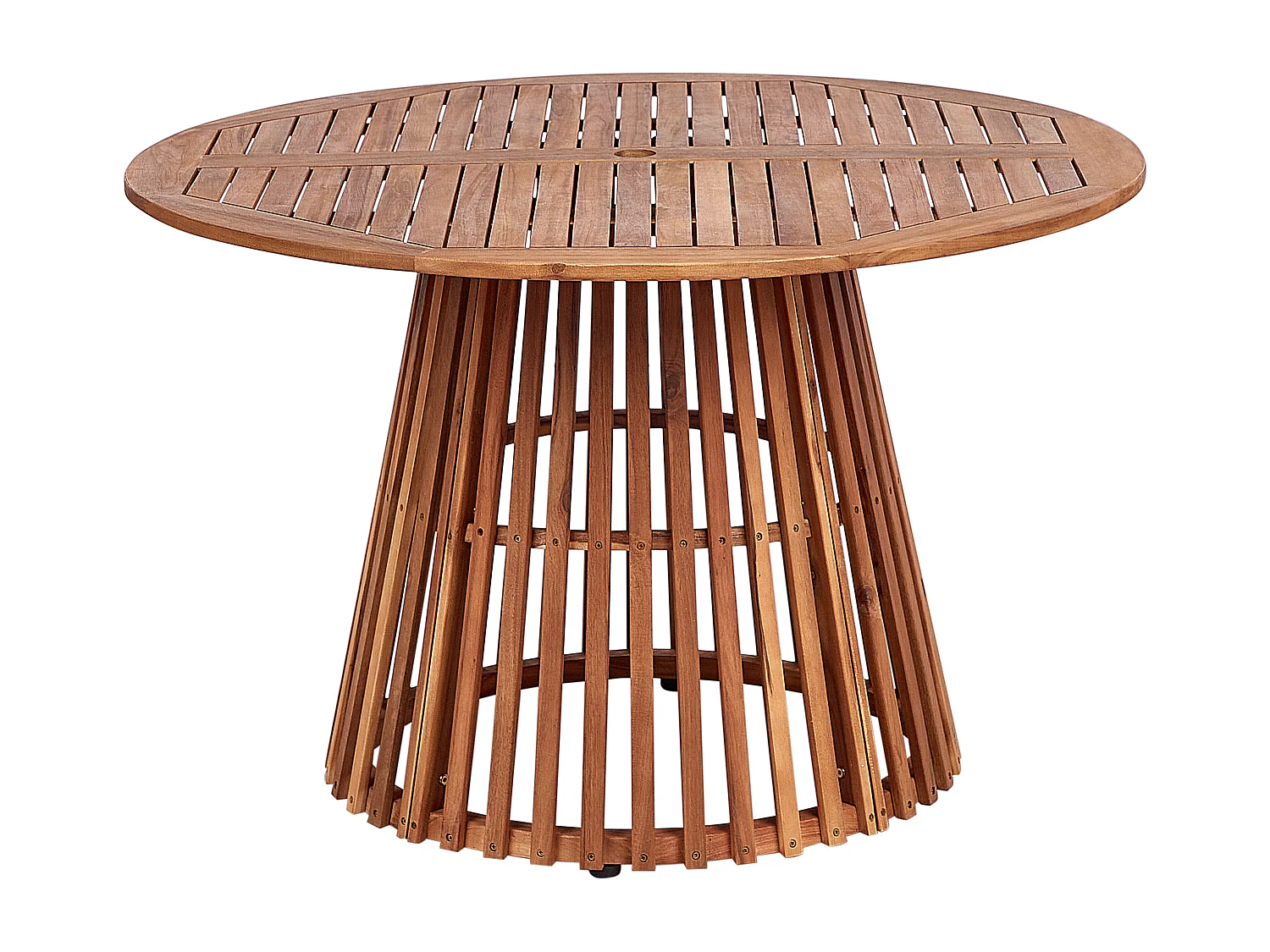 Gartentisch AGELLO 120 cm 120 cm Akazienholz Braun