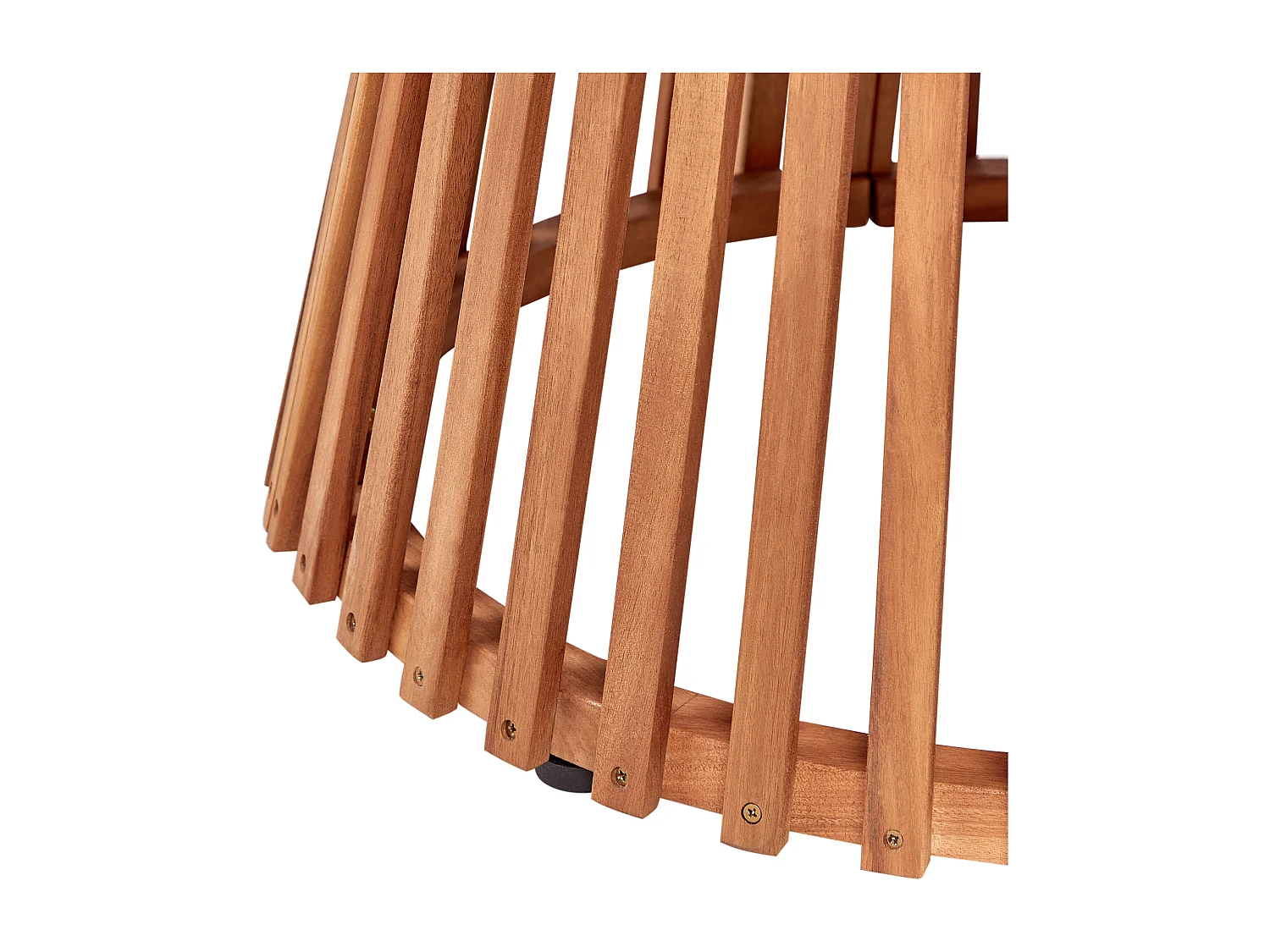 Gartentisch AGELLO 120 cm 120 cm Akazienholz Braun