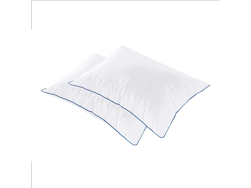 Oreiller moelleux coton et polyester 50x70 épais 5cm