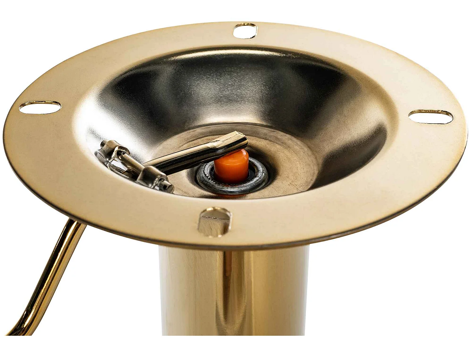 Tabouret de bar - Velours - Crème - Braga
