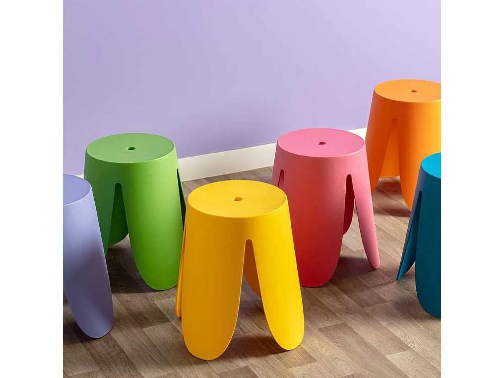 Ravish Hocker - Leuchtendes Orange