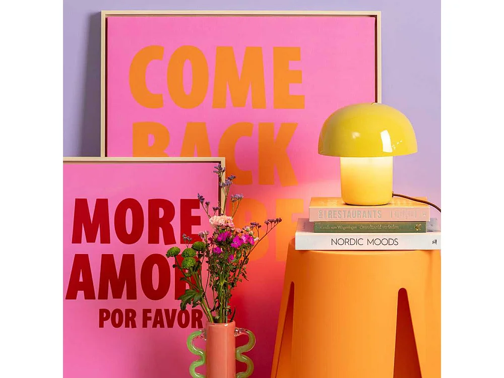 Ravish Hocker - Leuchtendes Orange