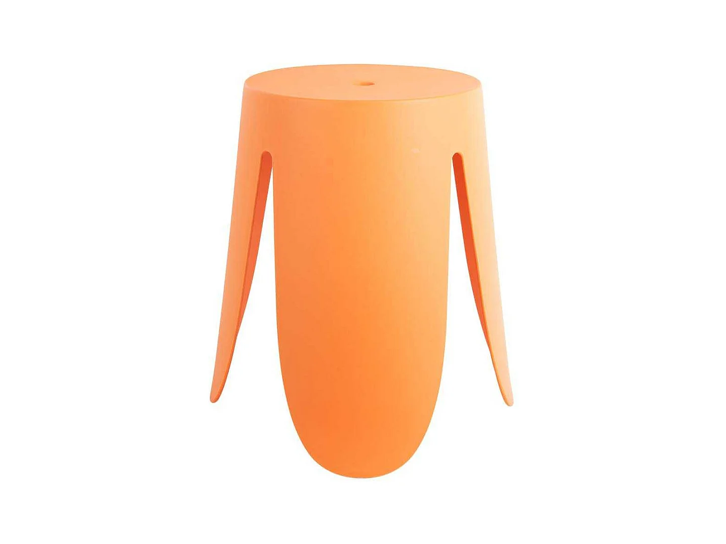 Tabouret en polypropylène Ravish Orange