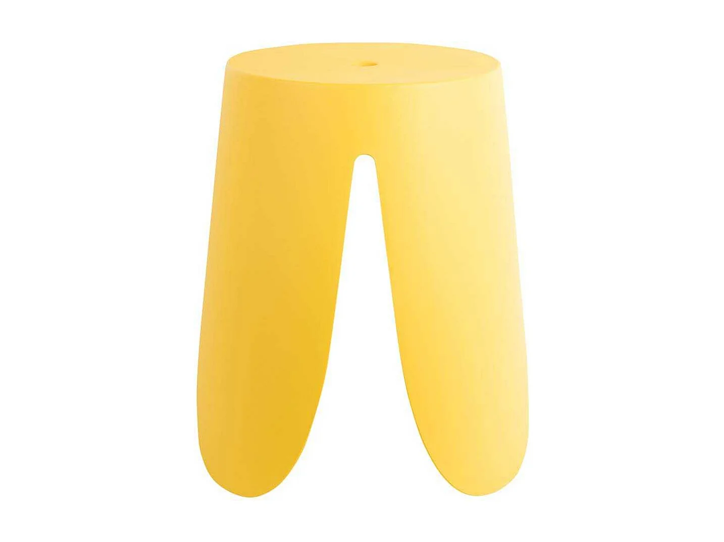 Tabouret en polypropylène Ravish Jaune