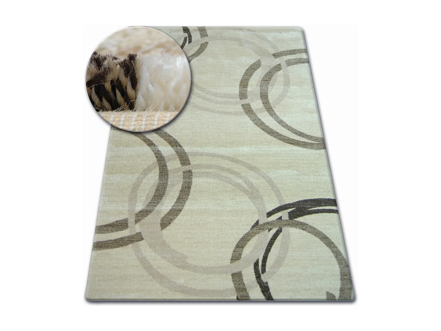 Tapis SHADOW 8645 crème / beige clair 80x150 cm