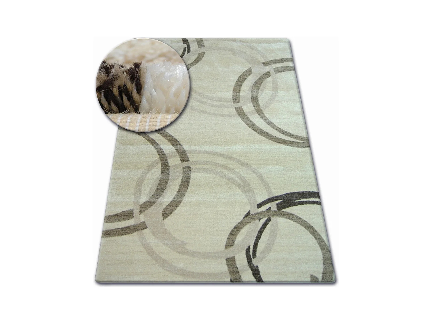 Tapis SHADOW 8645 crème / beige clair 80x150 cm