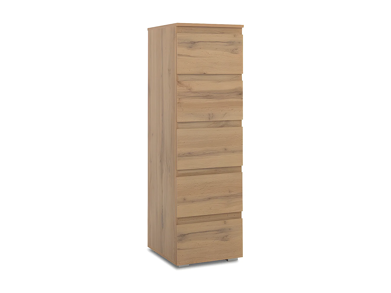 Commode fine 5 tiroirs Image naturel