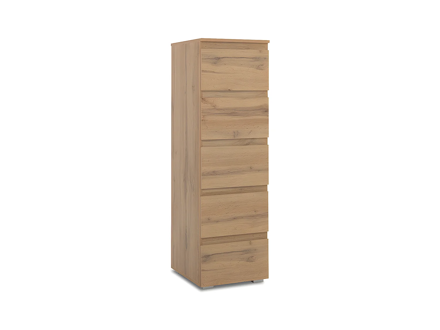 Commode fine 5 tiroirs Image naturel