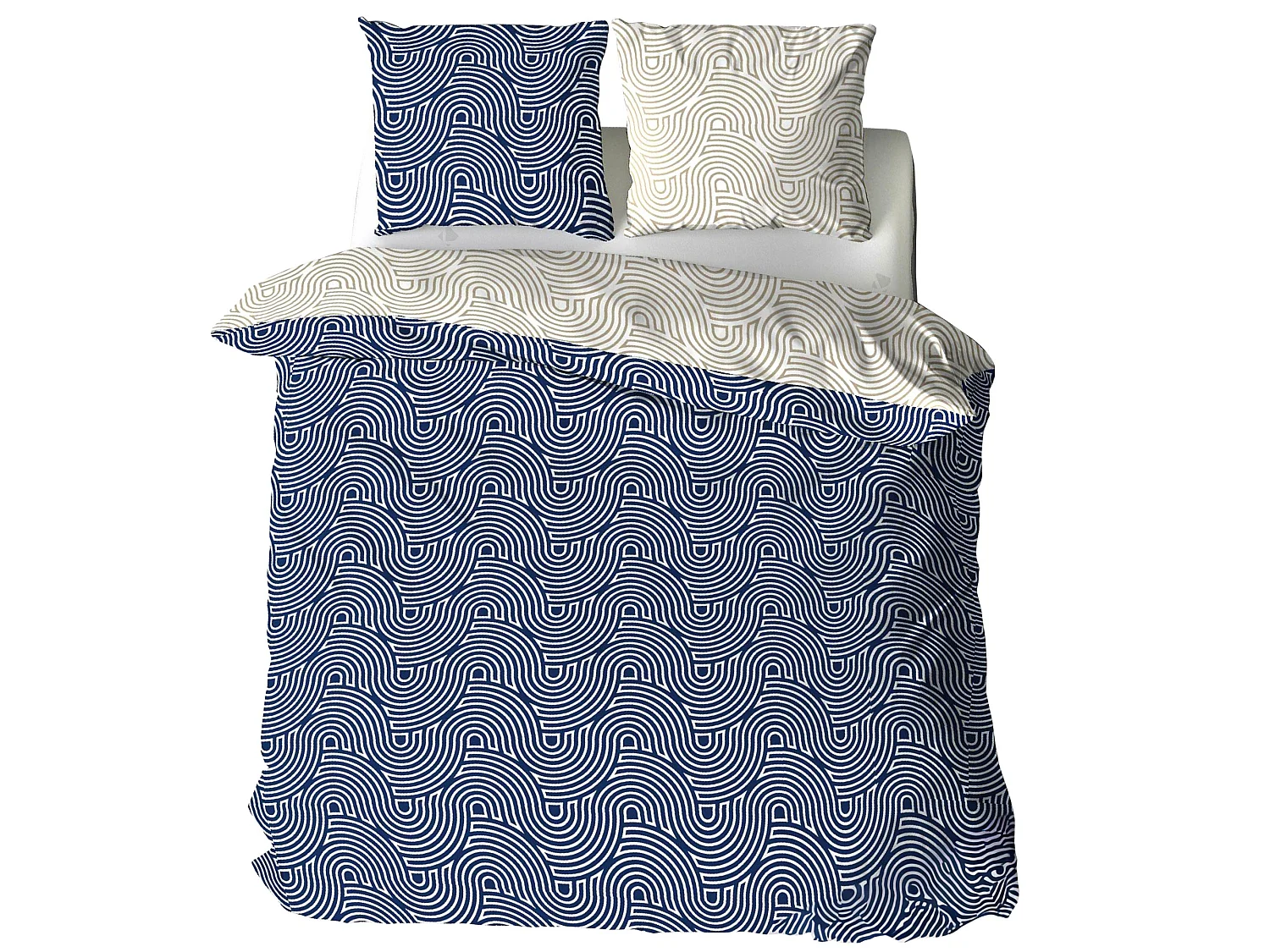 Parure de lit 3 pièces 240x220 ANIA 100% polyester microfibre