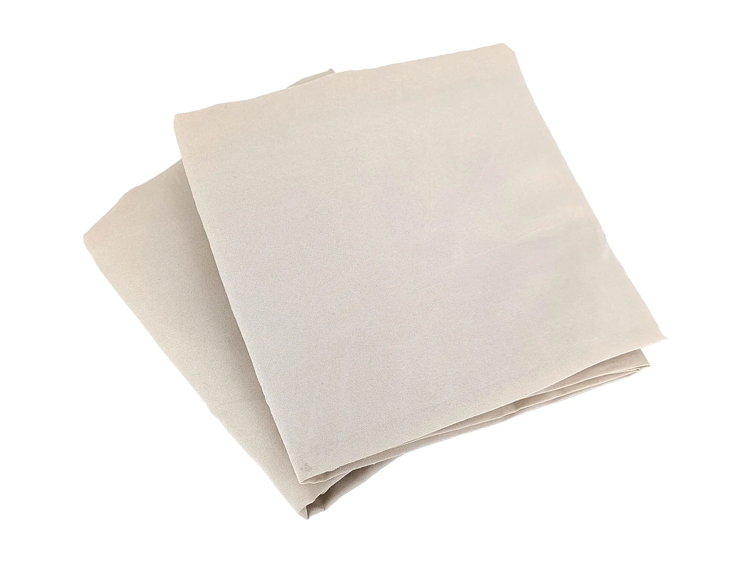 Parure de lit 260x240 FALBALA polyester microfibre Beige