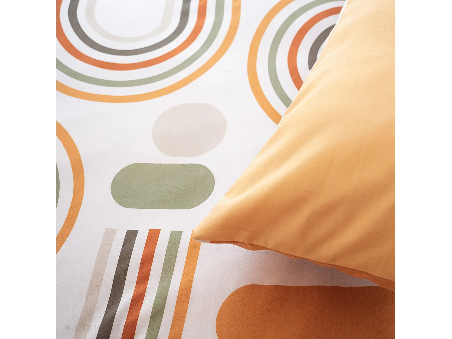 Parure de lit 3 pièces 240x220 KARTING 100% polyester microfibre