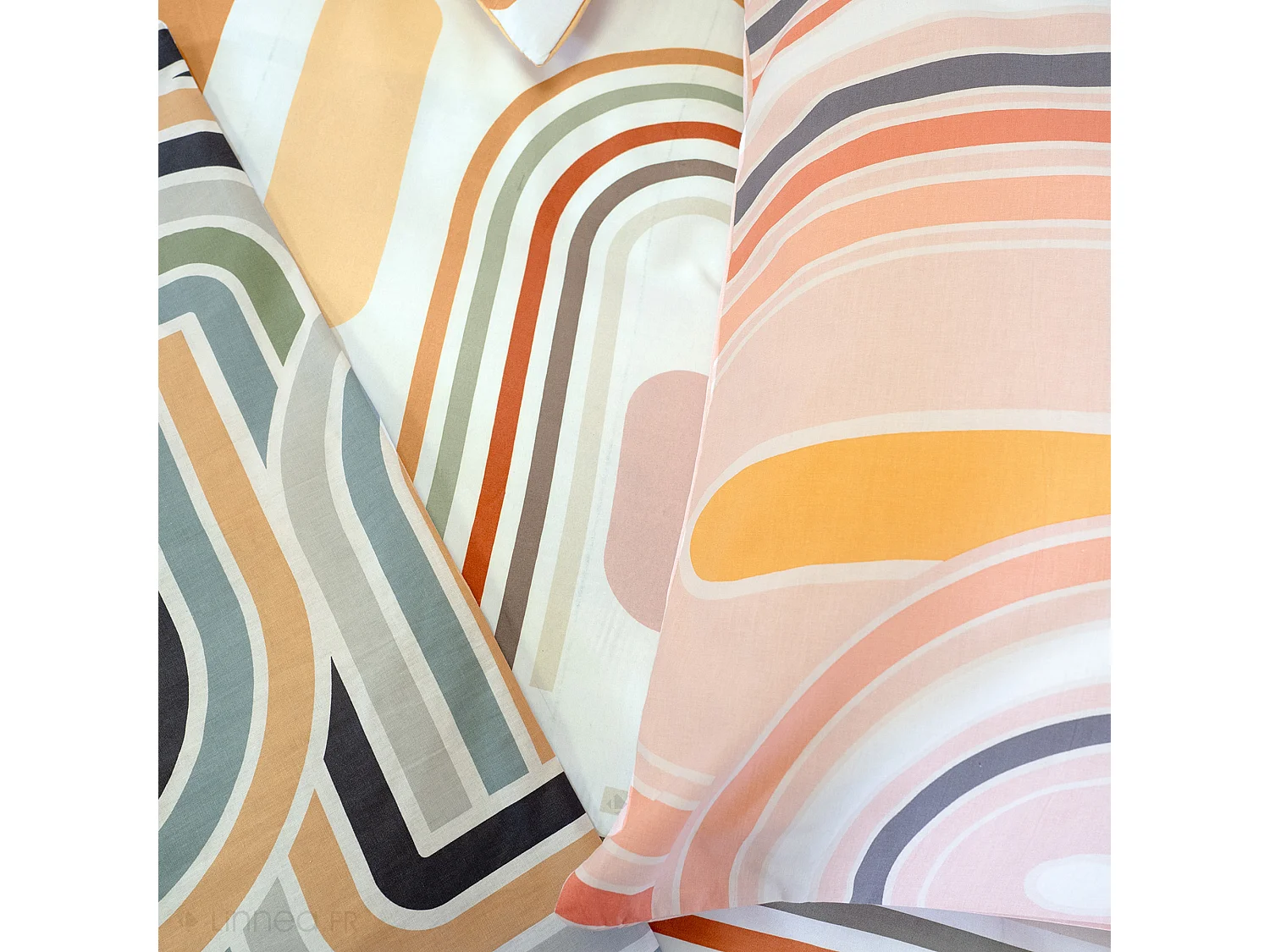 Parure de lit 3 pièces 240x220 KARTING 100% polyester microfibre