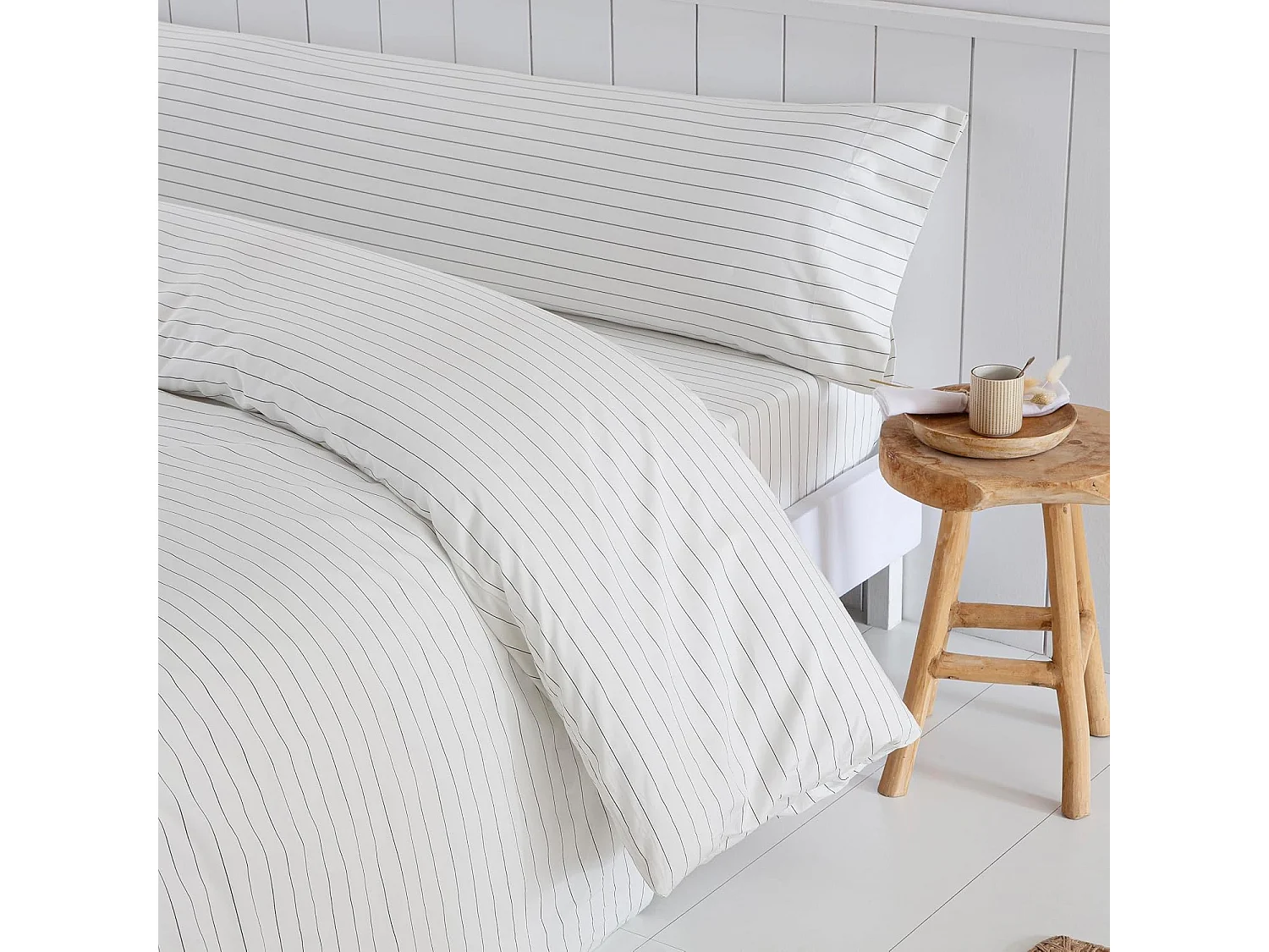 Funda nórdica TULA BEIGE percal Algodón 100% 200 Hilos Cama 150