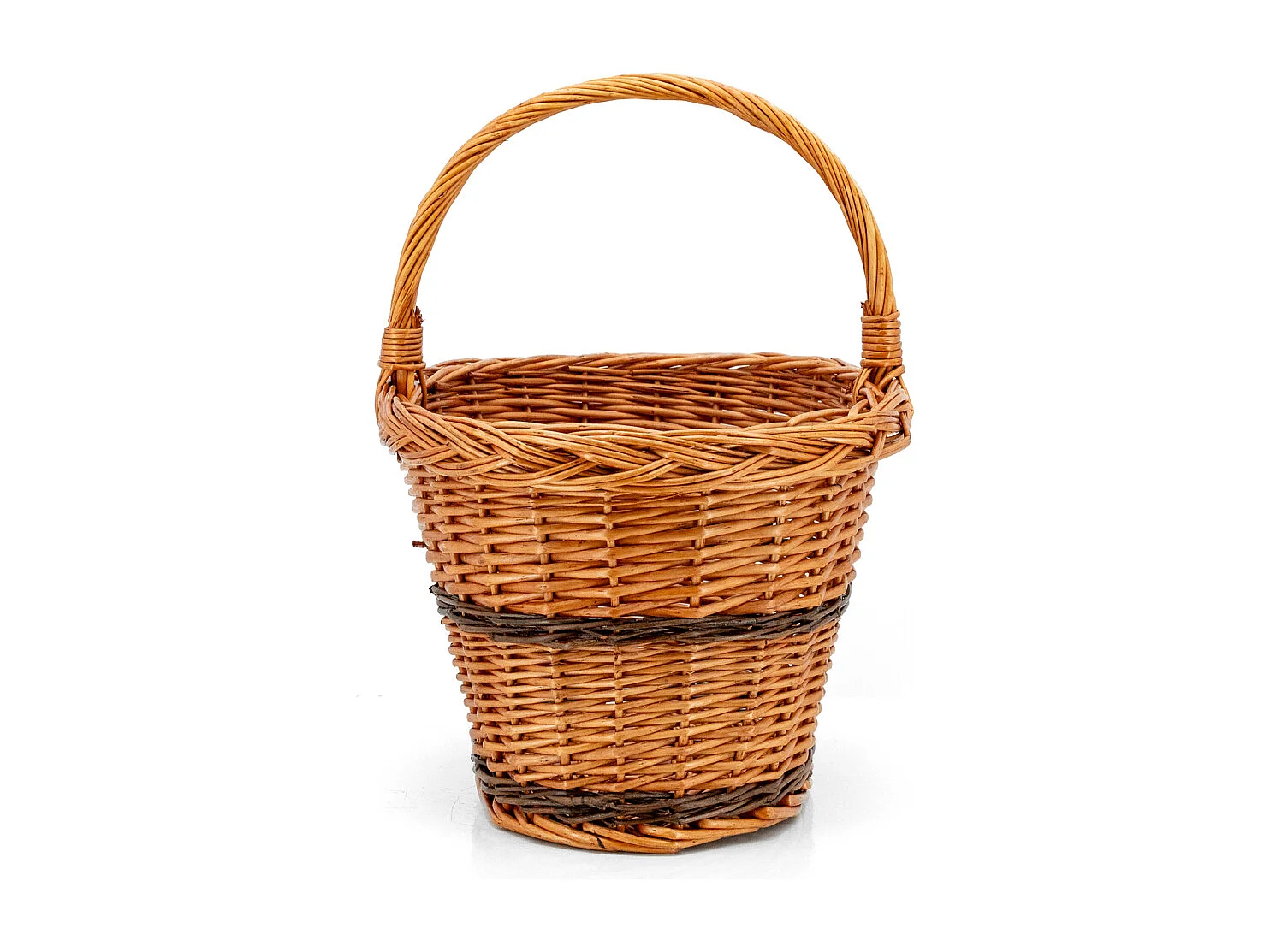 Panier de marché en osier buff 2